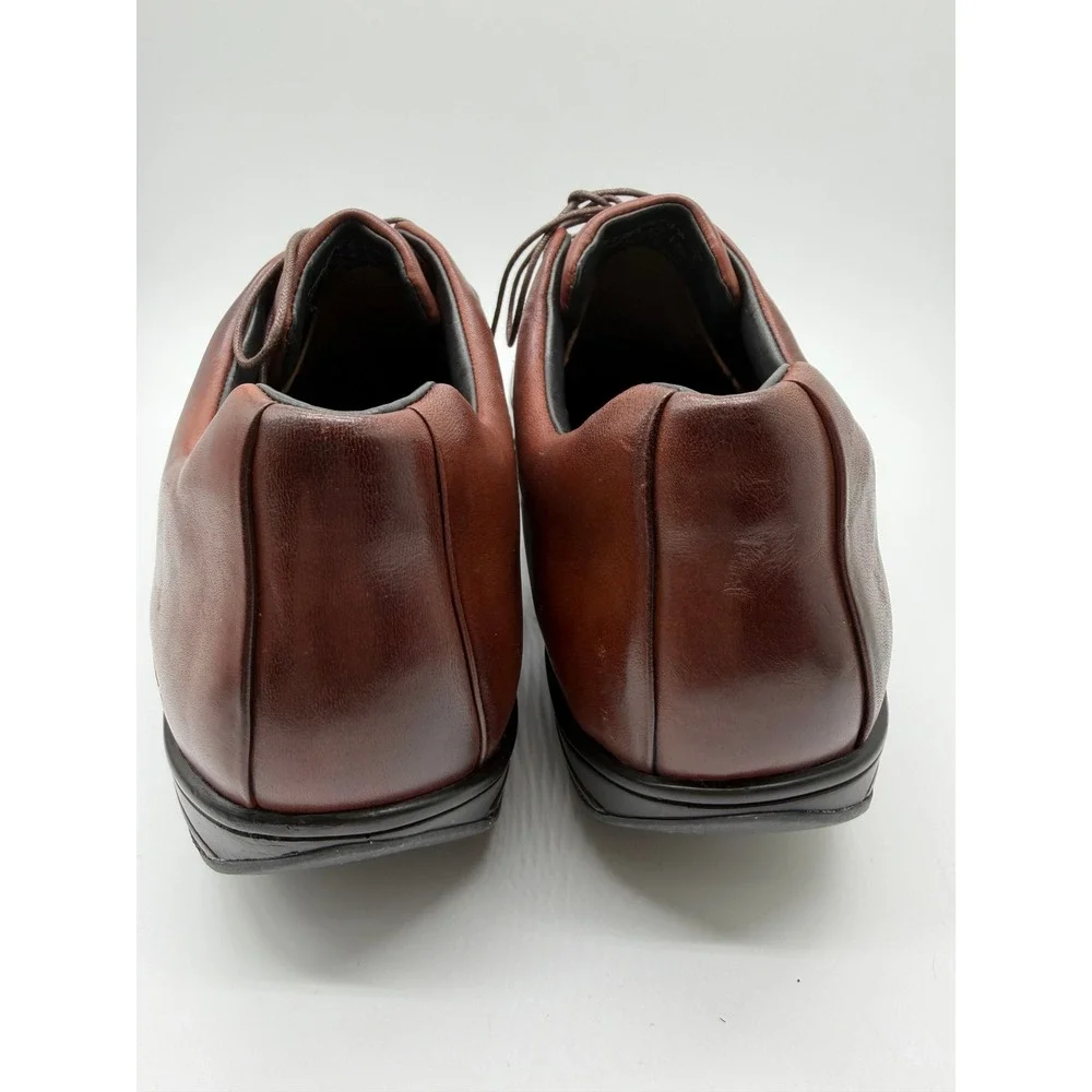 MBT Kabisa Shoes Mens 11-11.5 Brown Leather Rocker Sole